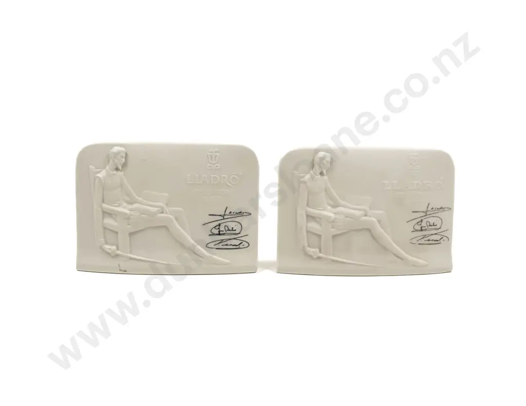 Two Lladro Collectors Society Plaques Image 1++
