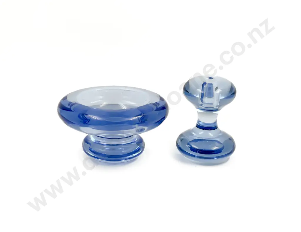 Holmgaard Bowl with Matching Candle Holder Image 1++