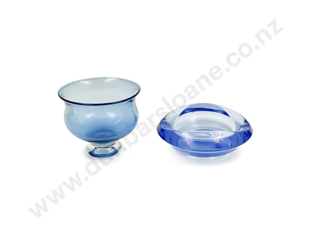 Two Pieces of Art Glass Image 1++