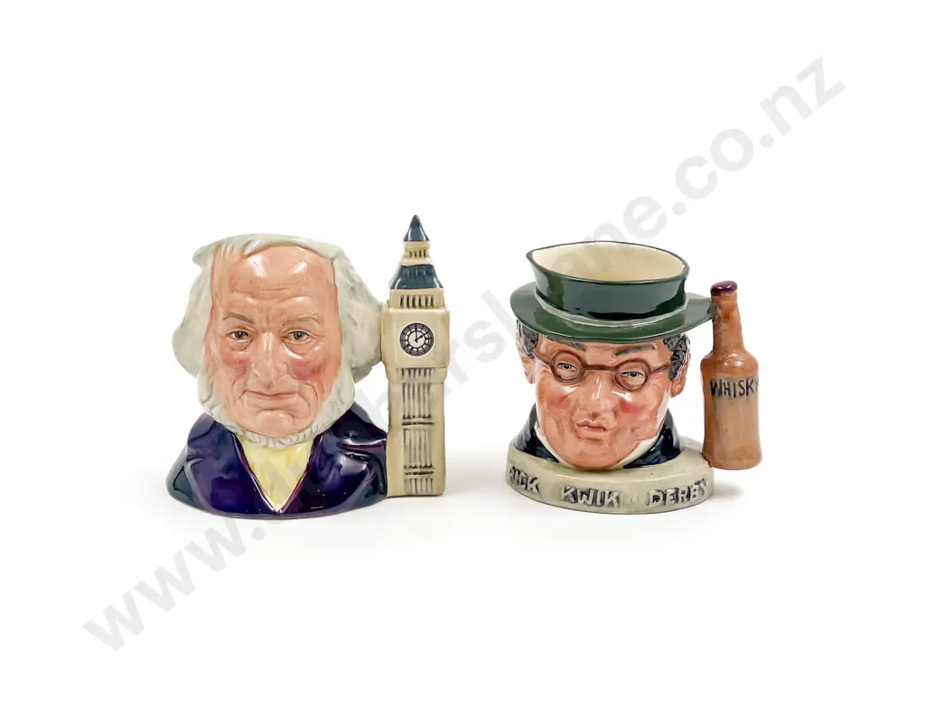 RD Character Jugs "John Doulton" & Other Image 1++