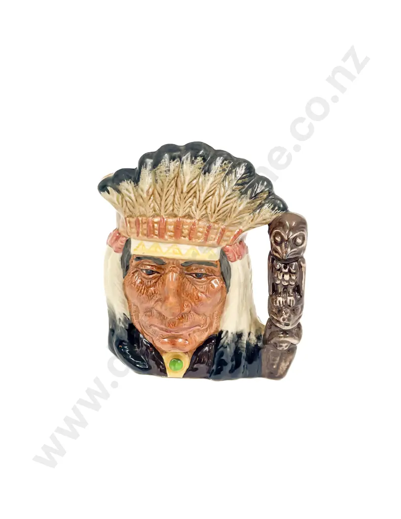 RD Character Jug "North American Indian" Image 1++
