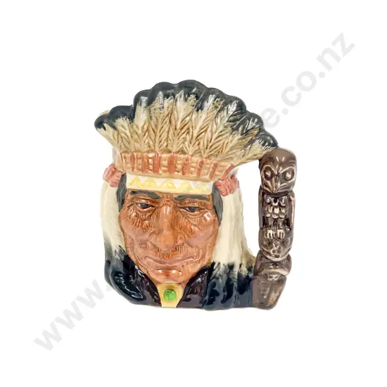 RD Character Jug "North American Indian"