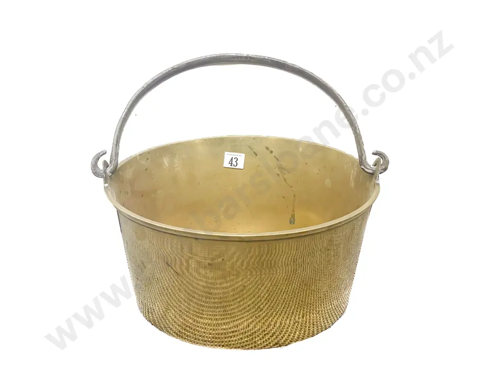 Victorian Brass Jam Pan Image 1++