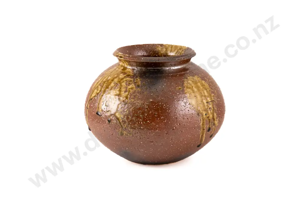 Ovoid Stoneware Vase Image 1++