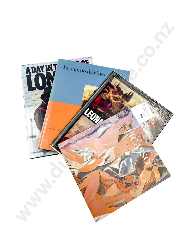Three European Art Reference Books with London Reference Book Image 1++
