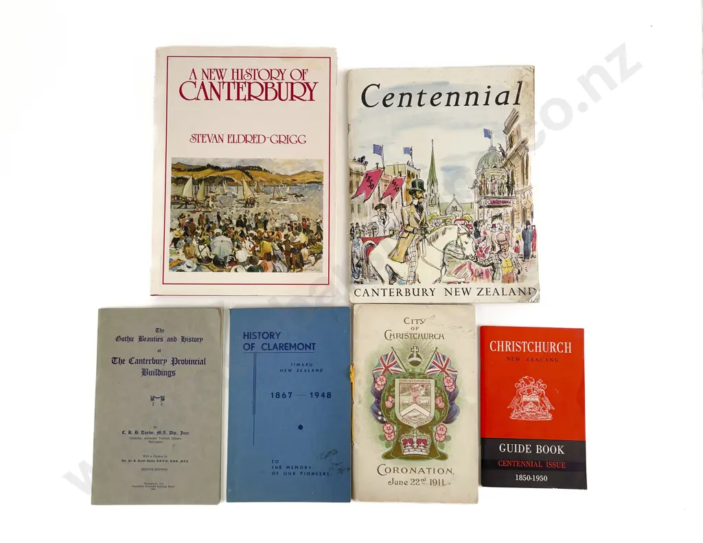 6 Christchurch/Timaru Book & Booklets Image 1++