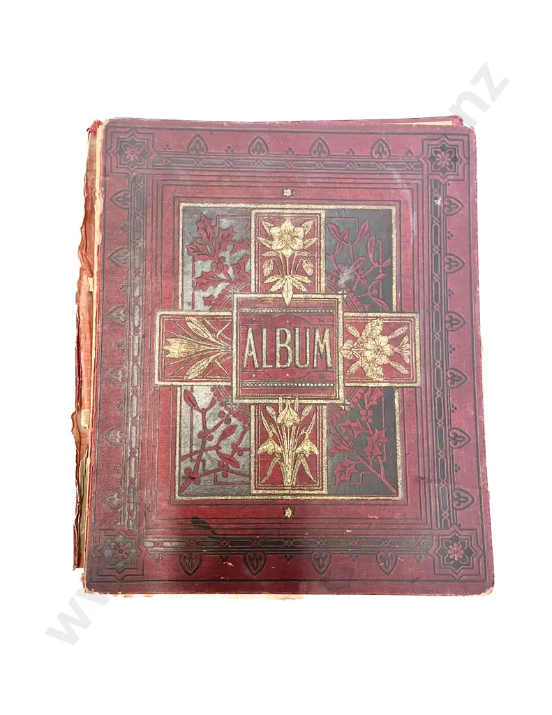 Late Victorian Scrap Album Image 1++