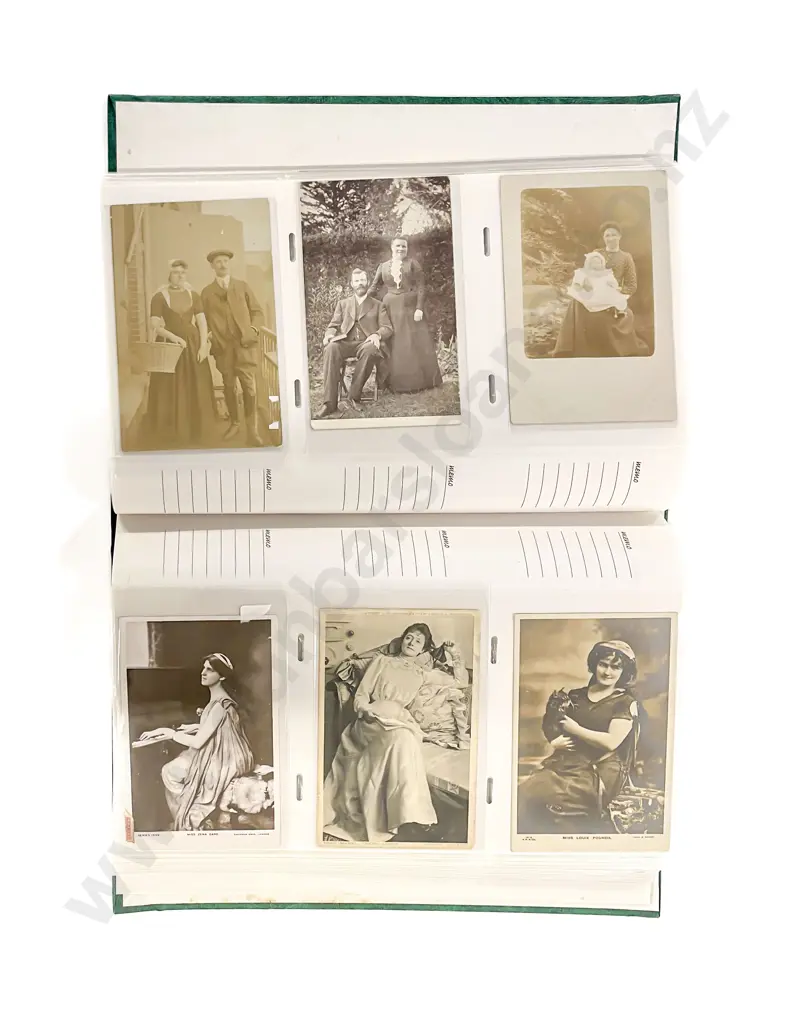 Collection of Assorted Early C20th Beauties Greetings and Postcard Portraits Image 1++