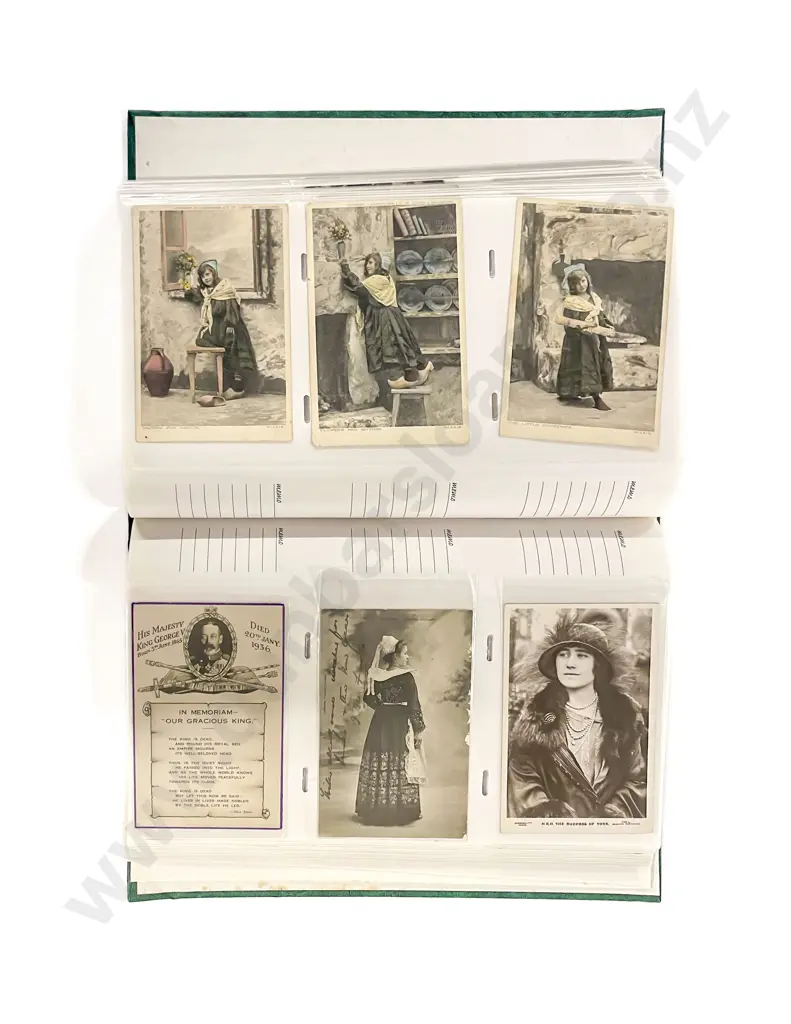 Collection of Assorted Early C20th Beauties Greetings and Postcard Portraits Image 1++