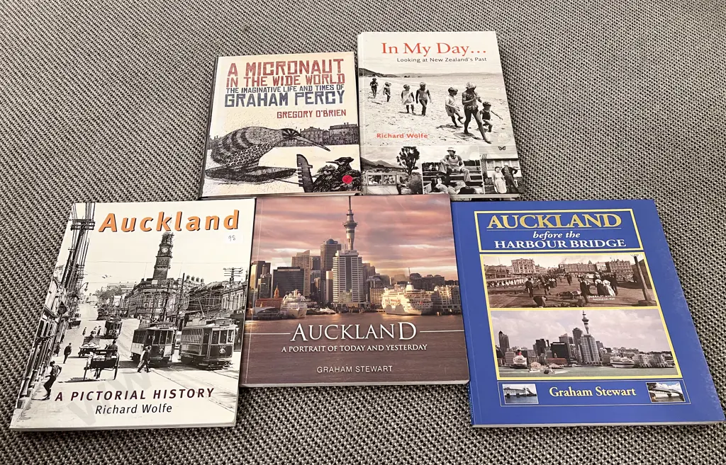 Quantity of Assorted NZ & Auckland Books Image 1++