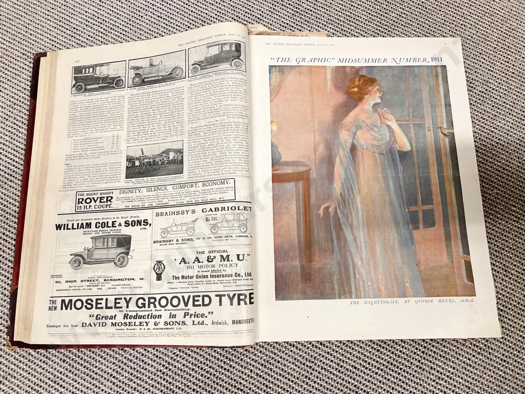 Five Assorted Volumes of "The Graphic" - Years Ranging 1899 - 1911 Image 1++