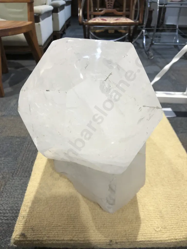Massive Natural Quartz Crystal Point approx 124kgs Image 1++