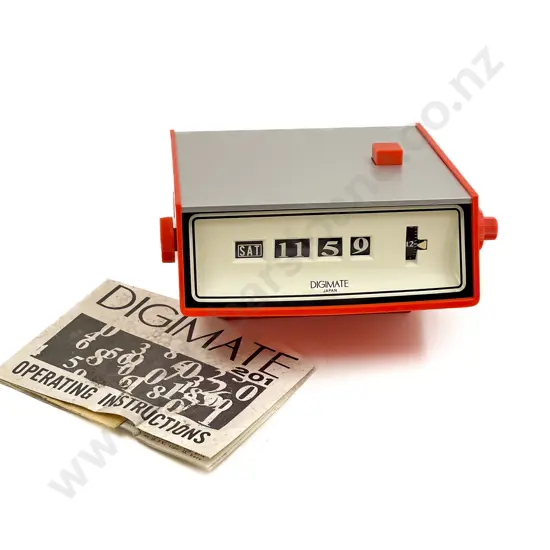 Vintage Digimate 201 Desk Clock
