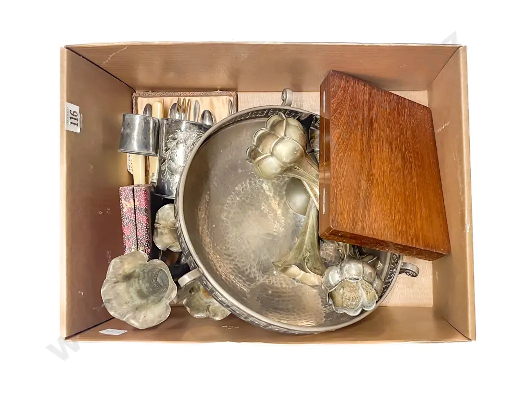 Quantity of Assorted S/P incl WMF Art Nouveau Fruit Stand etc Image 1++