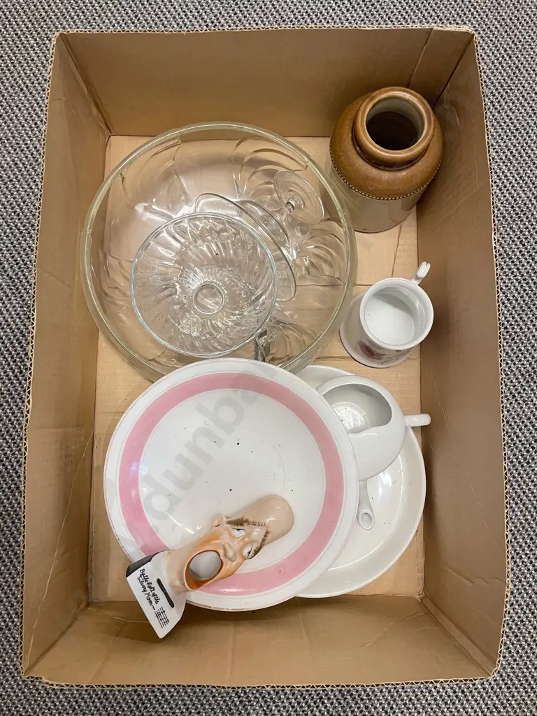 Novelty AshTray Assorted China and Glassware Image 1++