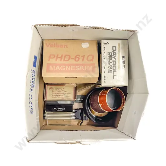 LPL Dayroll Deluxe Film Loader 35mm with Flektogon Camera Lens etc