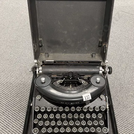 Remington Noiseless Portable Typewriter