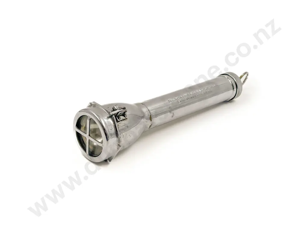 Chrome Plated Heavy Duty Torch Approved by MOT Image 1++