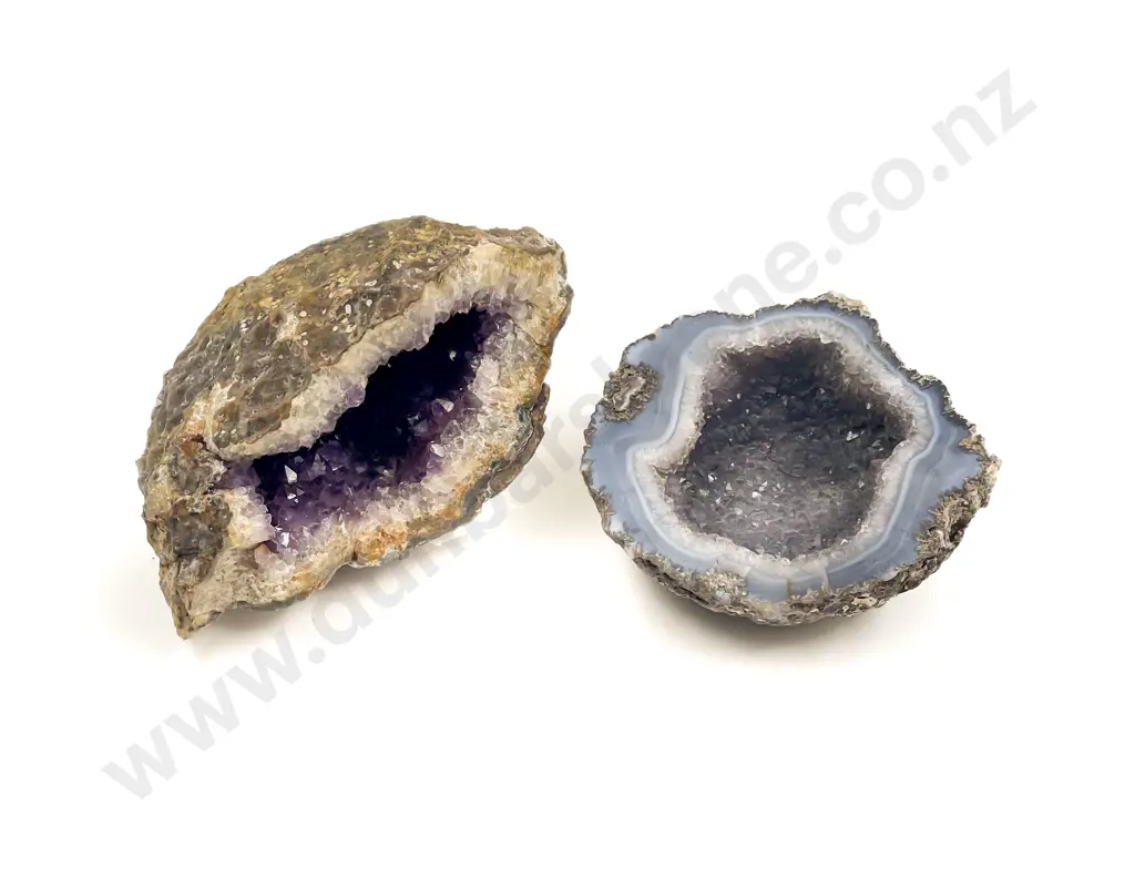 Two Amethyst Geodes Image 1++