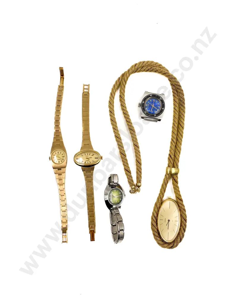 Three Assorted Ladies Wristwatches and other Image 1++