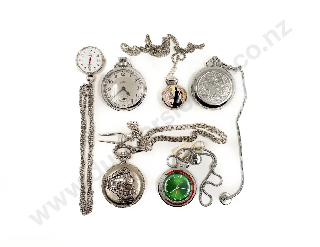 Five Assorted Pocket Watches and Other Image 1++