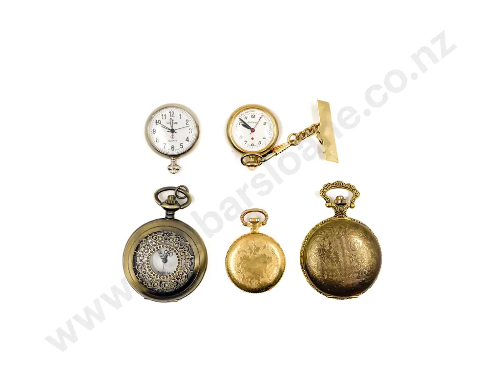 Four Pocket Watches and Other Image 1++