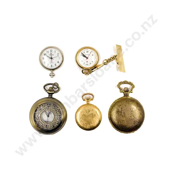Four Pocket Watches and Other