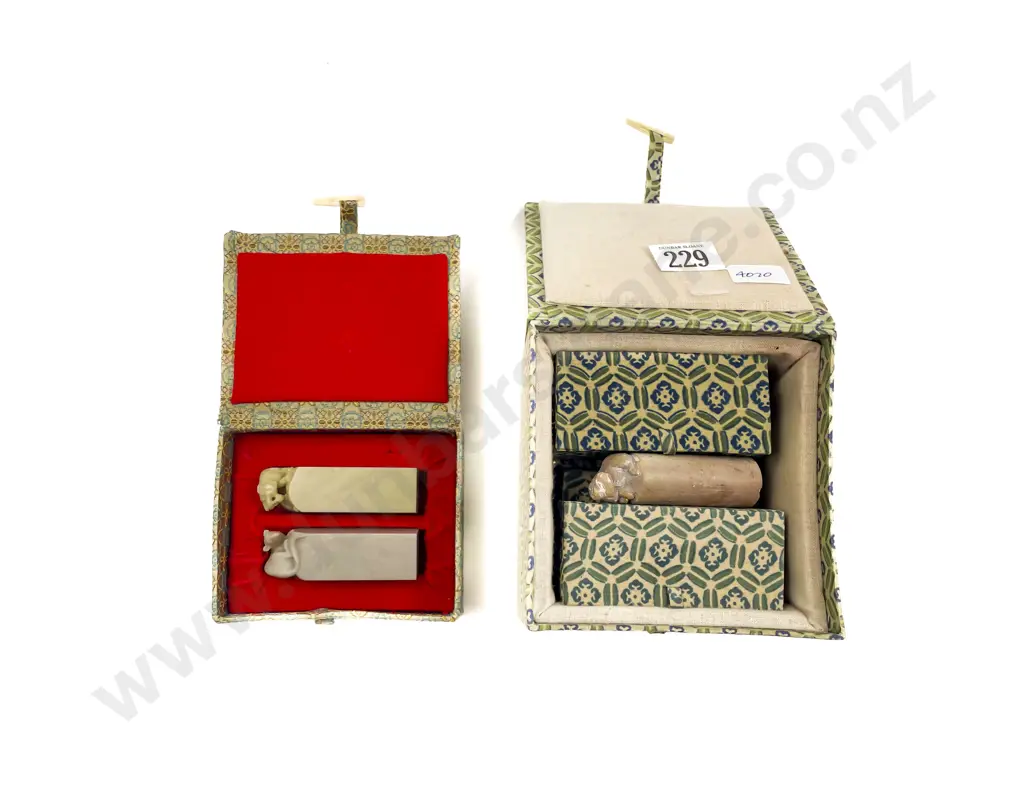 Collection of Chinese Desk Seals Image 1++