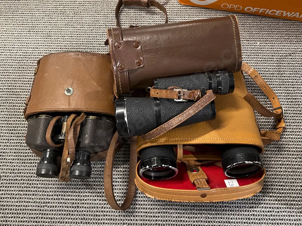 Two Binoculars with Cased Monocular(PHOTO CHANGE) Image 1++