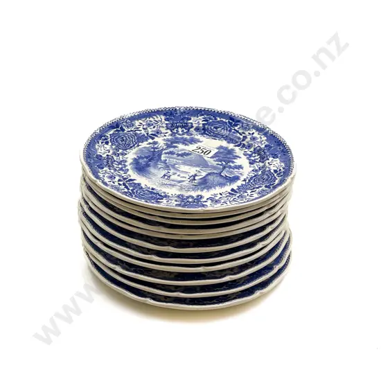 Eleven Villeroy & Boch "Burgen Land" Plates