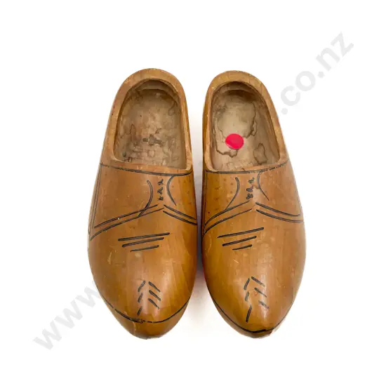 Pair of Wooden Clogs