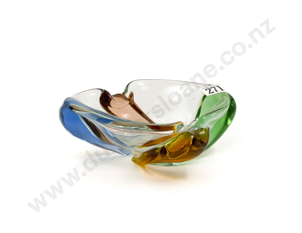 Murano Art Glass Bowl Image 1++