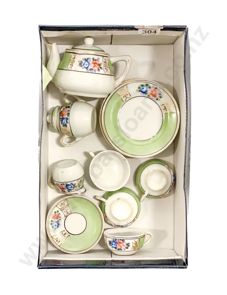 Two Japanese Toy Tea Sets Image 1++