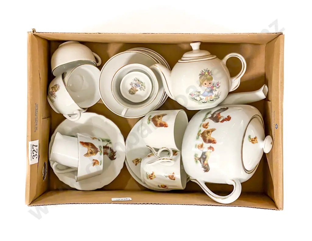 Two Toy Tea Sets Image 1++