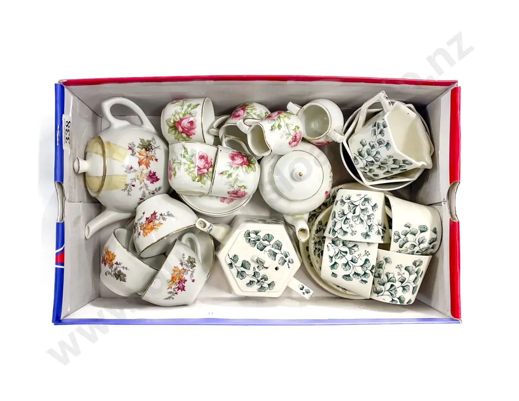 Two China Toy Tea Sets Image 1++