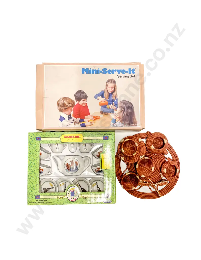 Toy Picnic Sets with Two Boxed Tea Sets and Other Image 1++