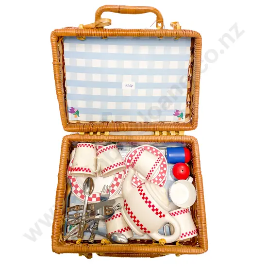 Toy Picnic Sets with Two Boxed Tea Sets and Other