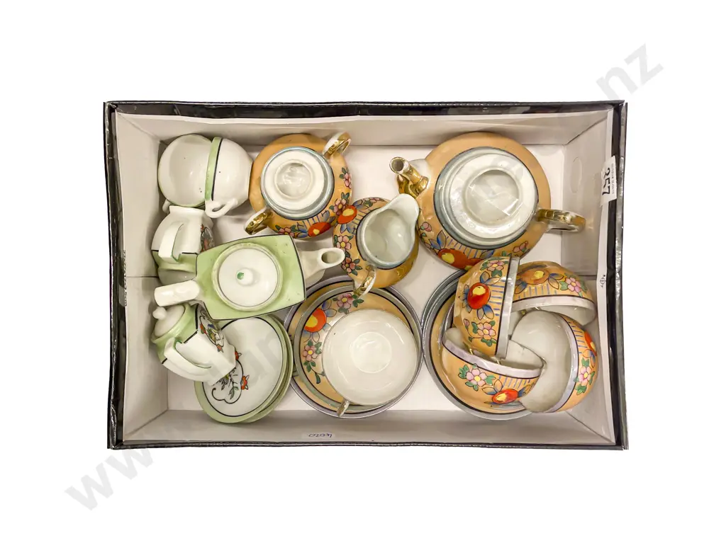 Two Japanese China Toy Sets Image 1++