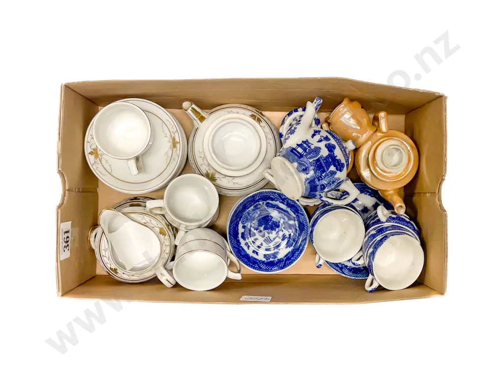 Assorted Miniature China Toy Tea Sets Image 1++