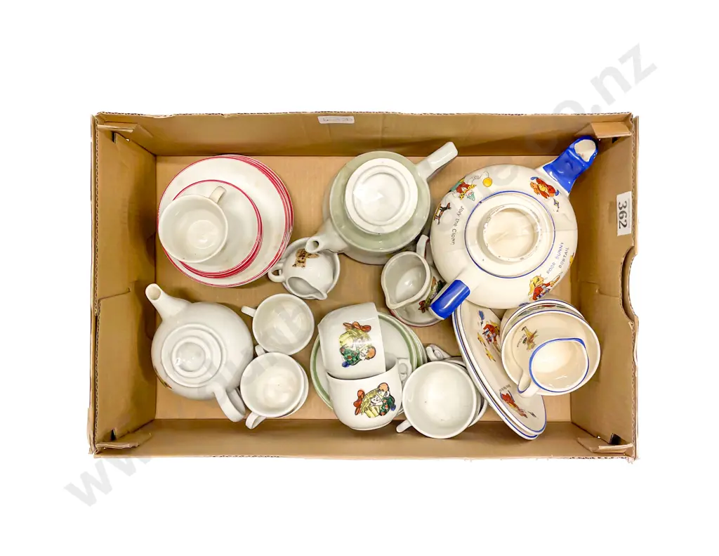 Assorted China Toy Tea Ware Including Teddy Bear Image 1++
