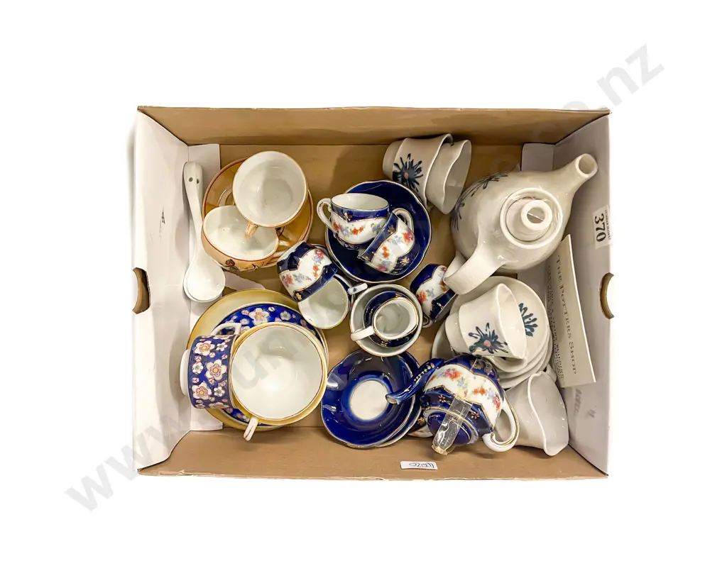 Assorted China Toy Teaware Including Flora Christeller Image 1++