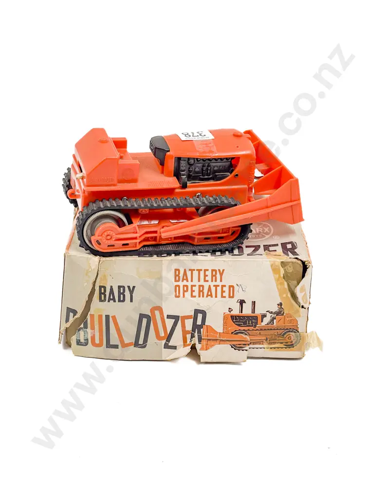 Part Boxed Marx Toys Baby Bulldozer and Other Unboxed Image 1++