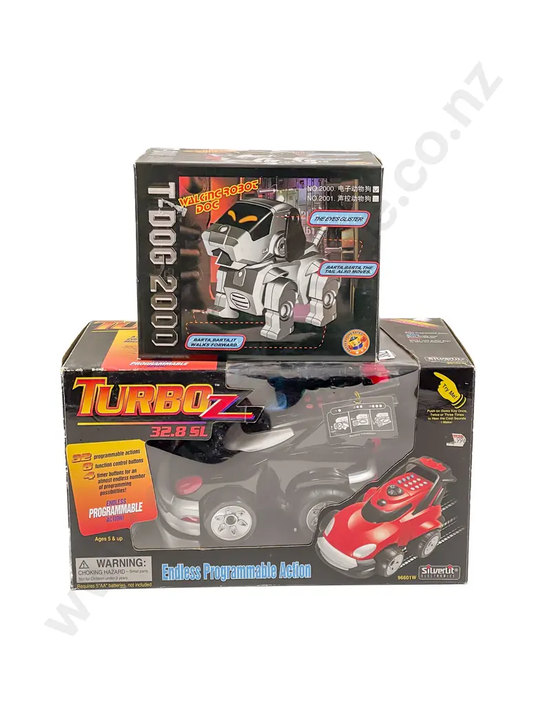 Boxed Turbo Z Programmable Vehicle and T-Dog 2000 Image 1++