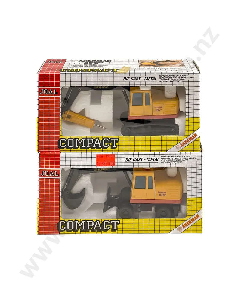 Two Boxed Joal Compact Die Cast Akerman H7c & H7mc Image 1++