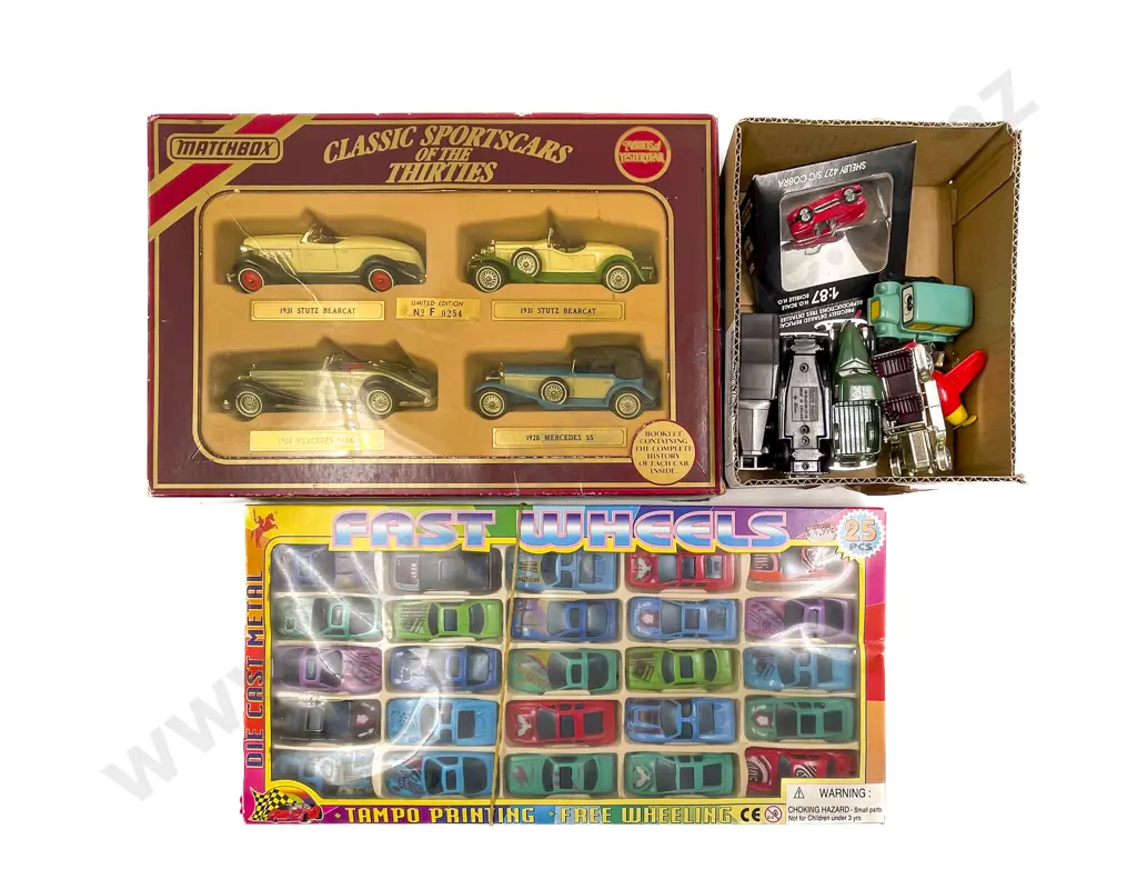 Matchbox Sports Cars of the 30s 25 Pack and Assorted Vehicles Image 1++