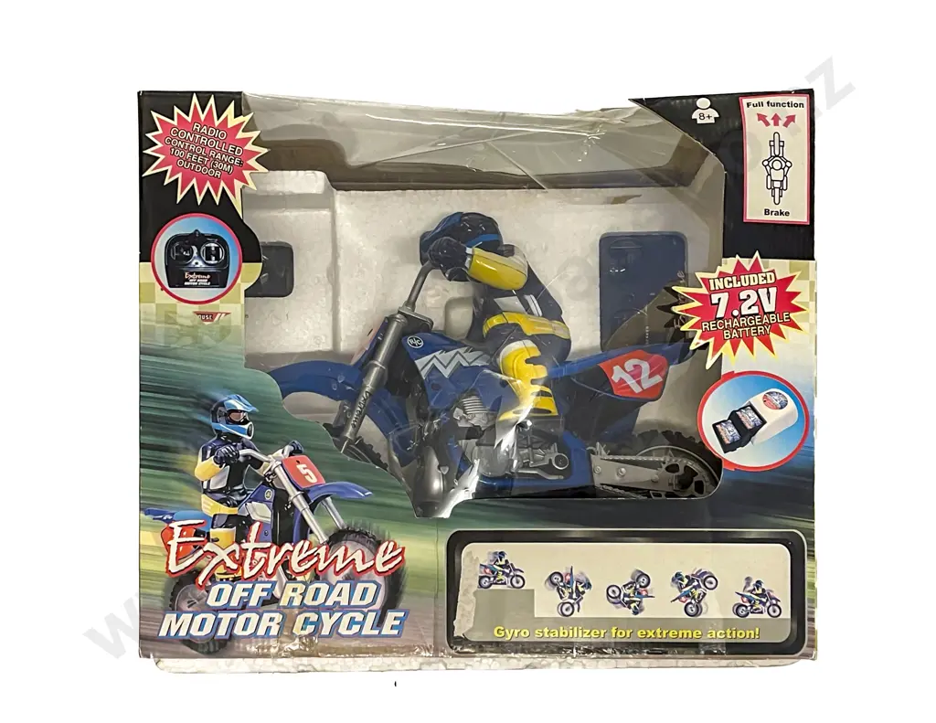 Boxed Battery Operated Extreme Off Road Motorcycle Image 1++