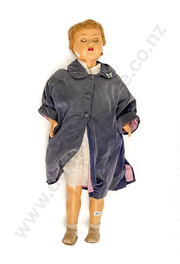 Large Italian Composition Doll Image 1++