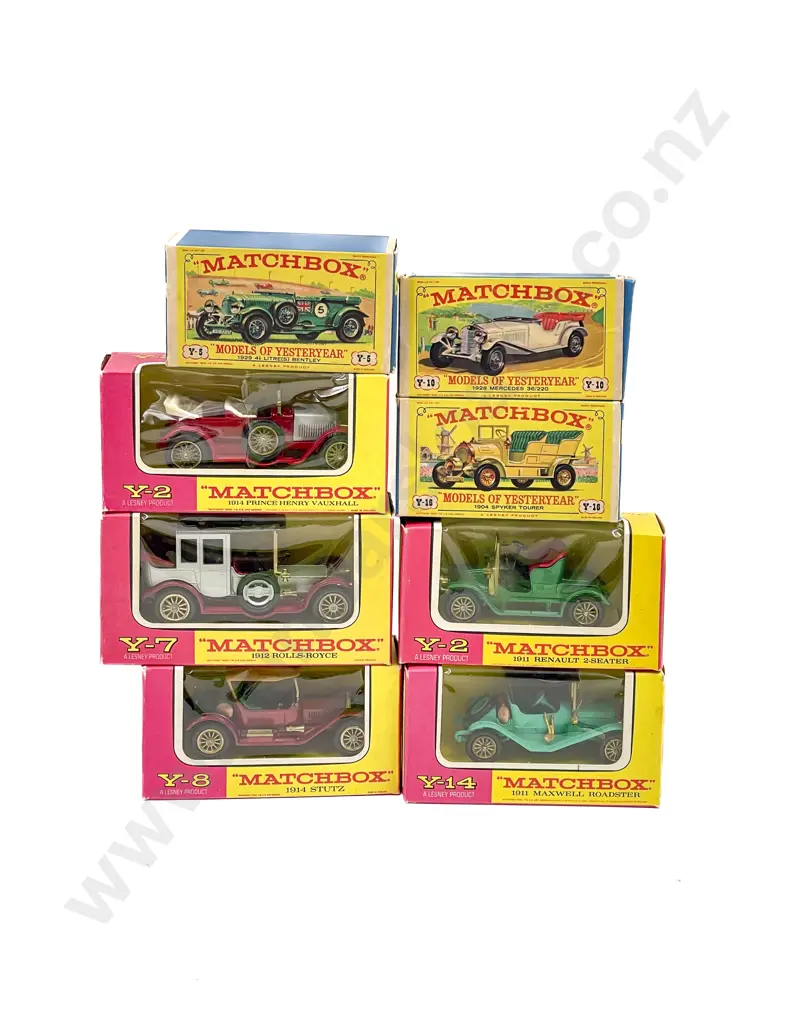 Eight Matchbox Models of Yesteryear Image 1++