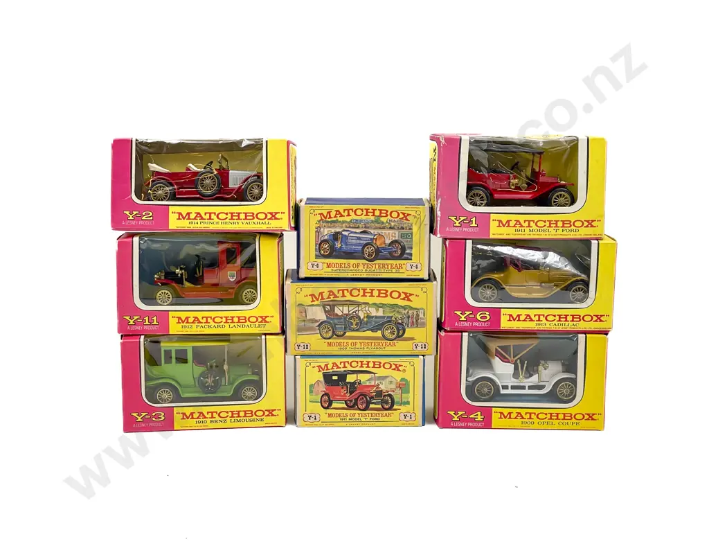 Nine Matchbox Models of Yesteryear Image 1++