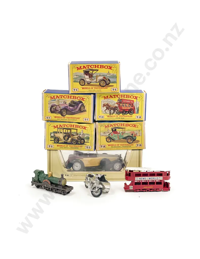 Six Matchbox Boxed and Three Unboxed Models of Yesteryear Image 1++